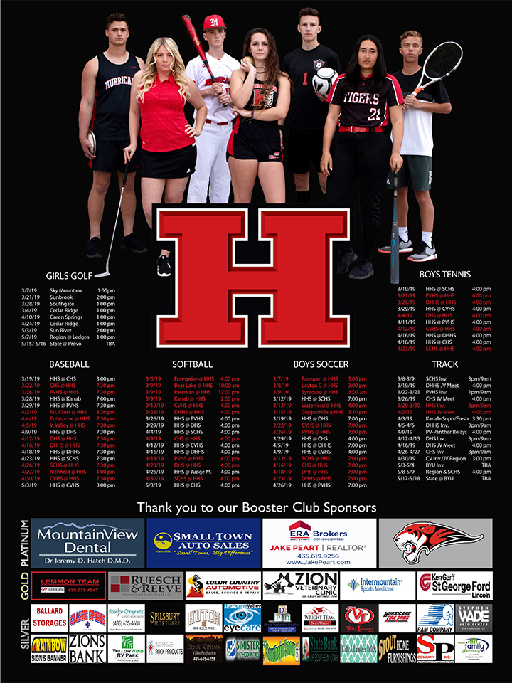 Spring Sports Poster 2018 19