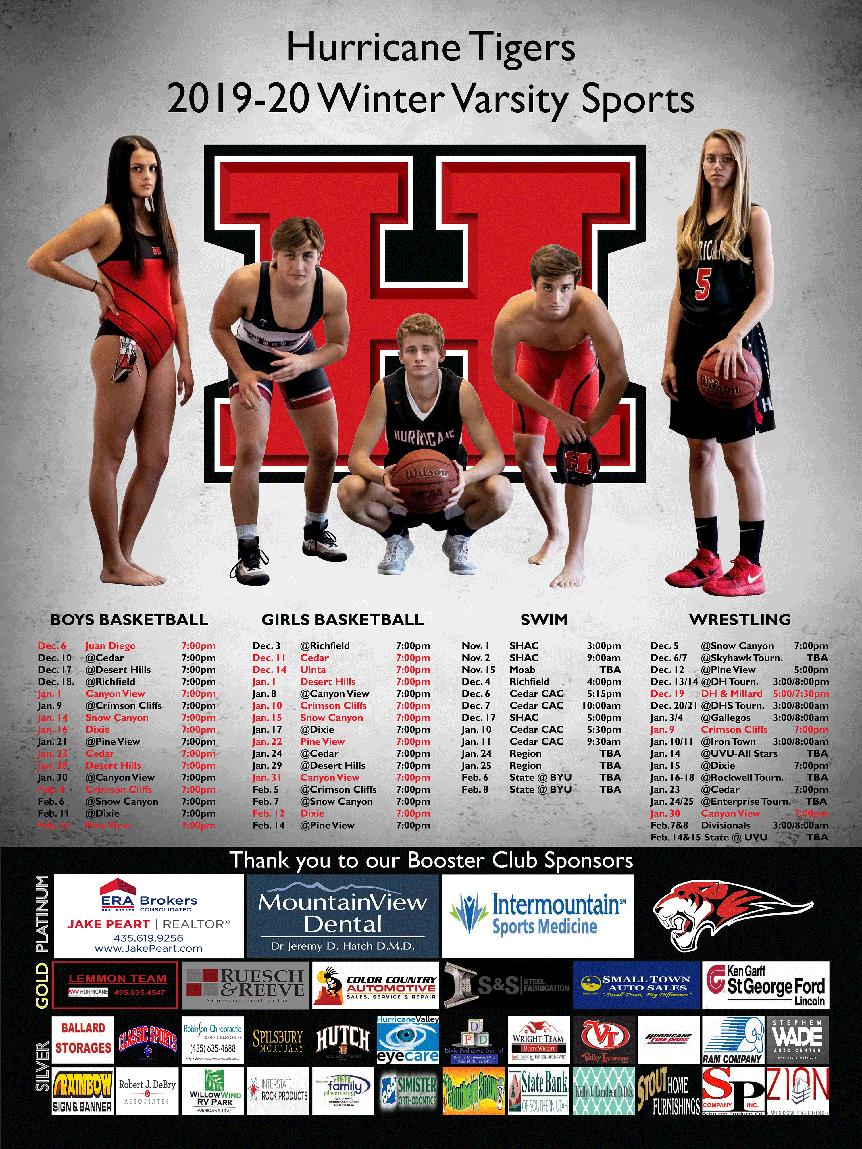 2019 20 Winter Sports Poster