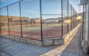 HHS Tennis Court View