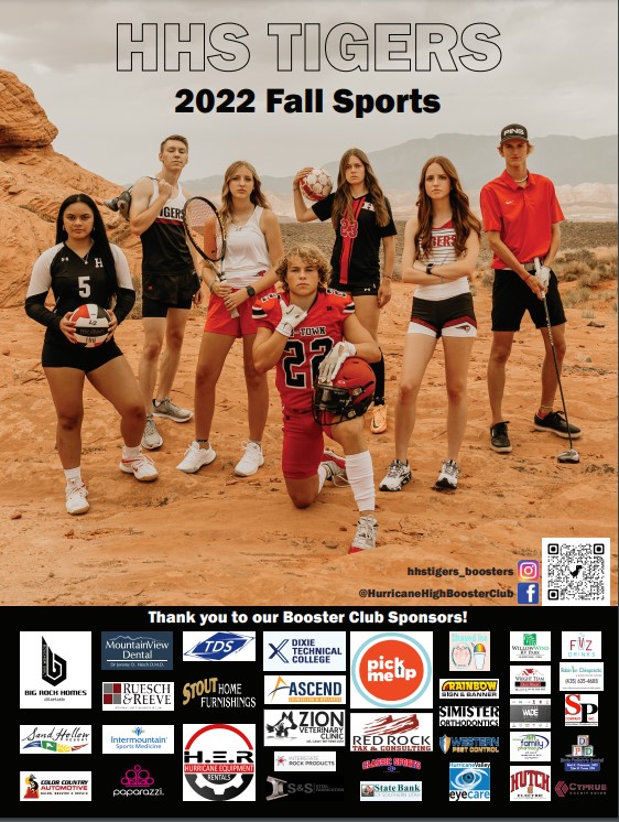 2023-24 Fall Athletic Poster