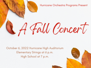 A Fall Concert Orchestra