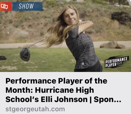 Performance Player of the month