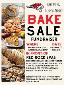HHS Bake Sale Fundraiser