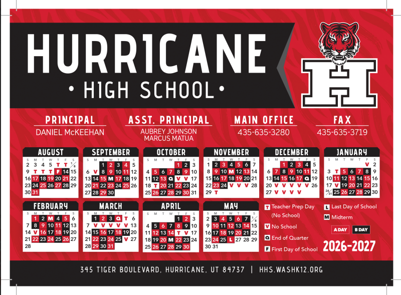 HHS A - B Schedule