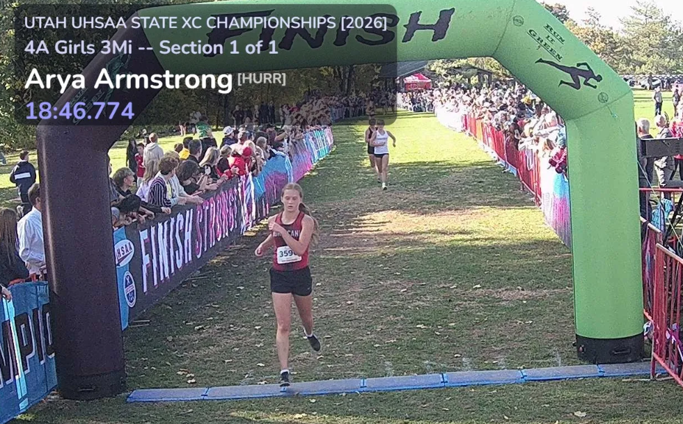 runner finishing at state