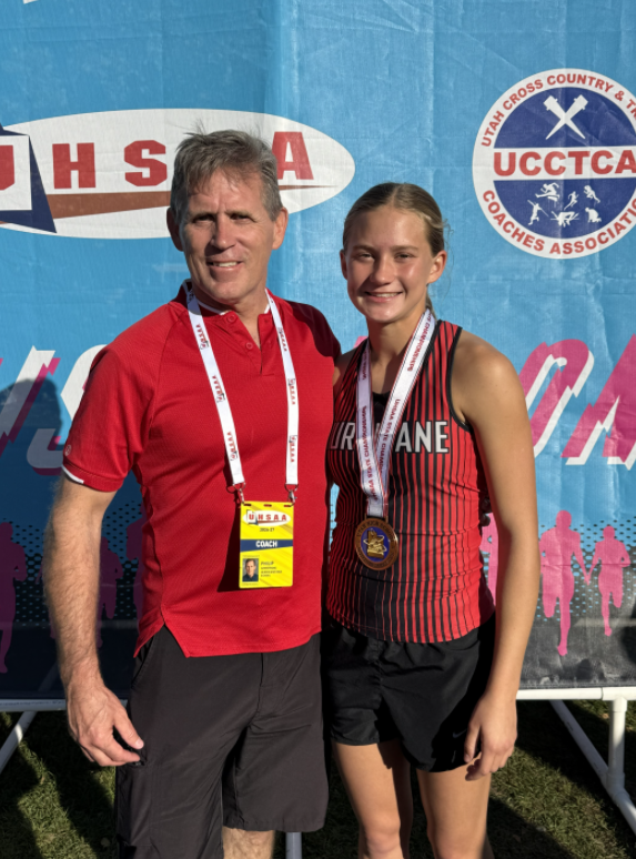 Coach Armstrong and Daughter