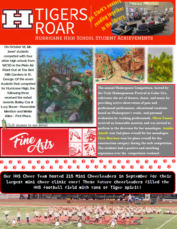 Tiger Roar Q1 News letter